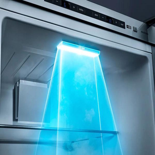 LED освещение в холодильниках Siemens