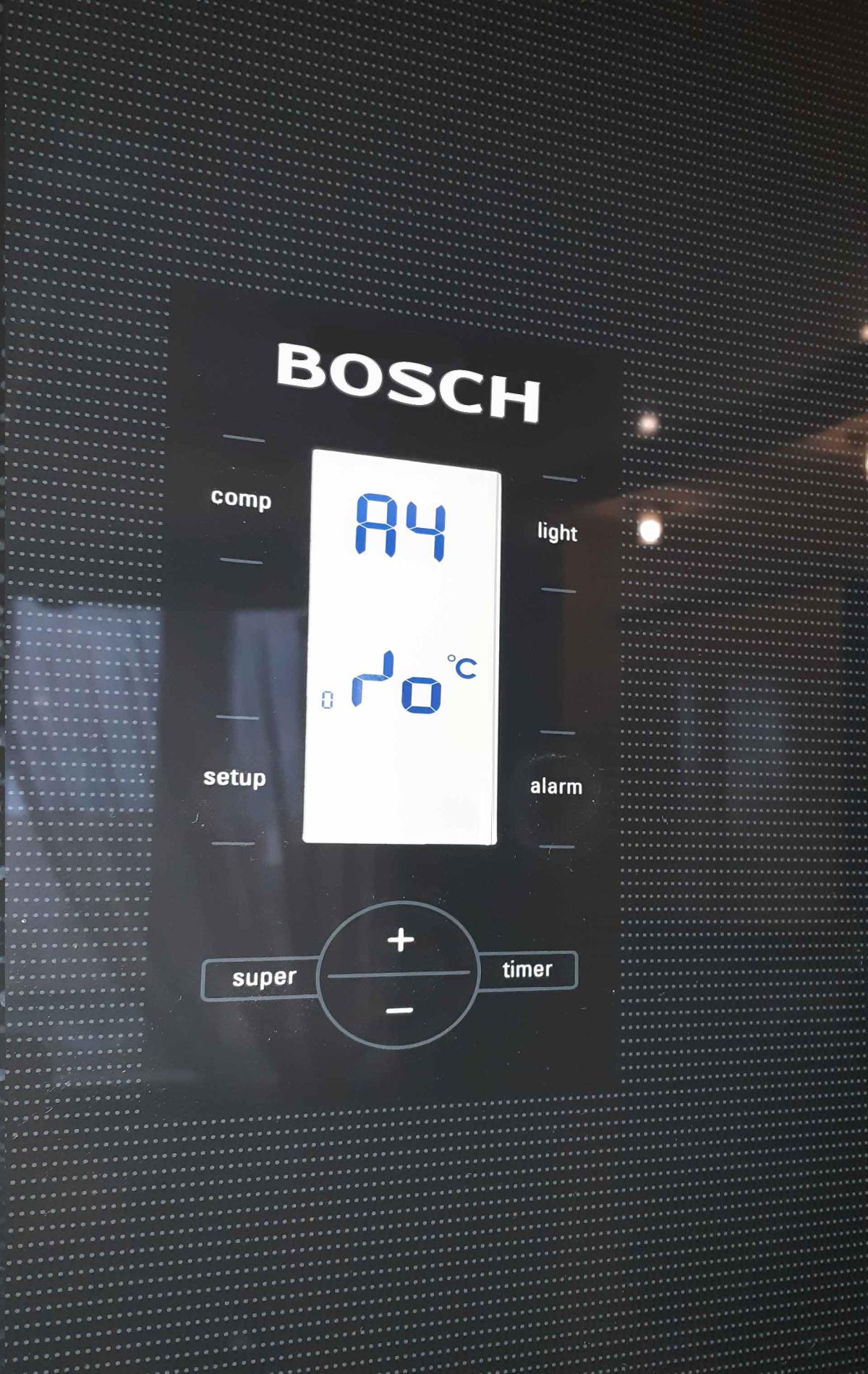 Коды ошибок холодильников Bosch
