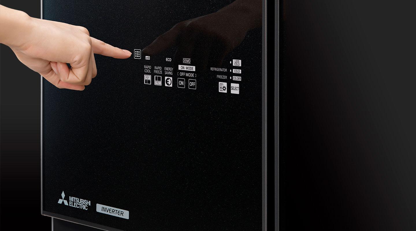 Сенсорная электронное управление холодильниками Mitsubishi